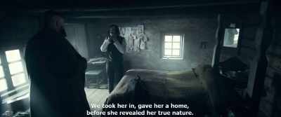 We took her in, gave her a home,
before she revealed her true nature. - Gogol. Viy
