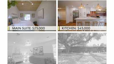 We totally solved their issue
of that tight
closed off kitchen - Why the Heck Did I Buy This House?