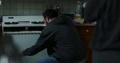 We tried to fix it a few times,
but it keeps falling off. - A Thousand and One