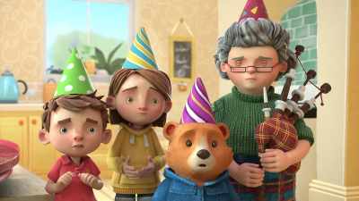 We were trying to arrange
a surprise party for you. - The Adventures of Paddington