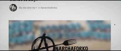We were trying to do
Anarchaforko to say, - The Anarchists