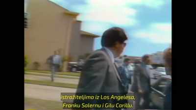 We understand there is
writing on the wall in there - Night Stalker: The Hunt for a Serial Killer
