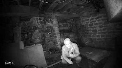 We use this 3-D mapping camera, - Portals to Hell