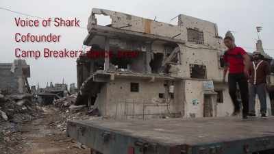 We use our dance,
to forget what's going on, - Killing Gaza