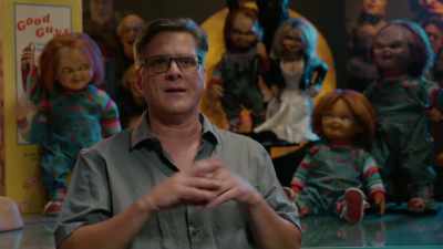 -We used about everything
that we had in that car sequence - Doc of Chucky