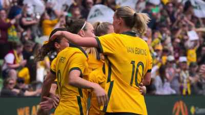 We used to go to camp,
train twice a day and like, in between, - Matildas: The World at Our Feet