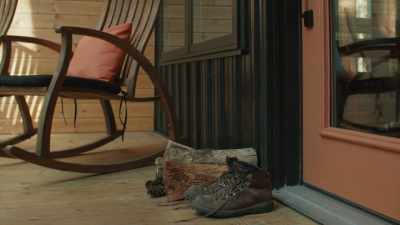 We used materials that I felt
like my dad would have used. - The Cabin Chronicles