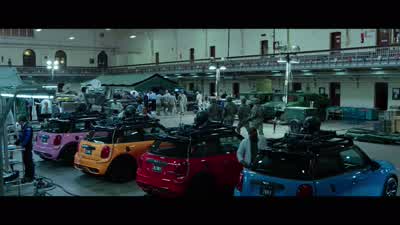 We used the energy force-field technology from the cube to develop four mini-generators for each of the cars. - Pixels