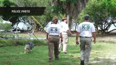 We were using cadaver dogs - Buried In The Backyard