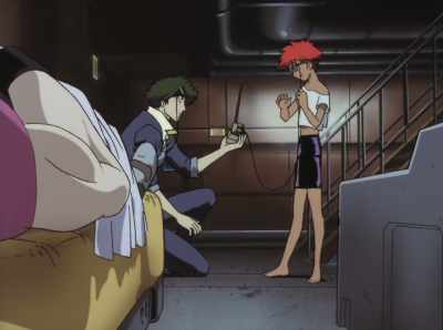 We usually use it when we're tracking down
bounty heads that have gone into hiding. - Cowboy Bebop