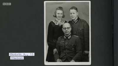 We visited Father. As soon
as we were there, sirens sounded. - Berlin 1945