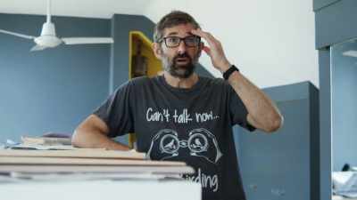 We visited three -
that 'we' being my director - Louis Theroux: Life on the Edge