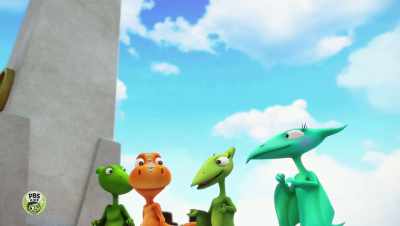 We wait right here
at the exit for Mom and Dad. - Dinosaur Train: Adventure Island