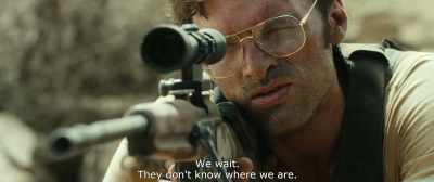 We wait.
They don't know where we are - 15 Minutes of War