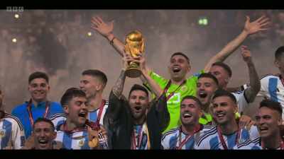 We were waiting for this moment
that Messi has that trophy - Lionel Messi: Destiny