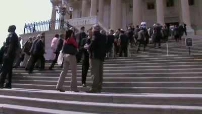We walked on the floor, - Obama: In Pursuit of a More Perfect Union