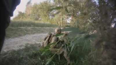 We were walking through
some very tall grass. - Fighting Season