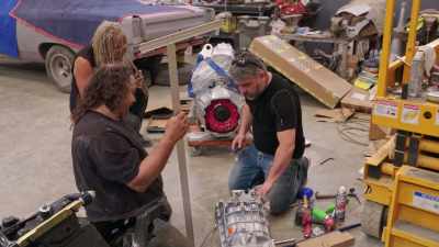 We want 150-200 thou clearance
on this bearing. - Rust Valley Restorers