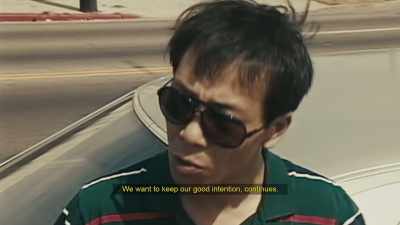 WE WANT TO KEEP OUR
GOOD INTENTION, CONTINUES. - LA 92
