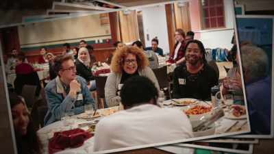 We wanted to create spaces
around dinner tables - A Brief History of the Future