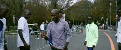 We wanted the corners to be
more than 32 meters' radius. - Kipchoge: The Last Milestone