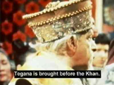 We warned you, Tegana, those who rise against us will be humbled. - Doctor Who
