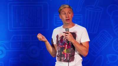 We were watching Star Wars.
He was like, "This is shit. - Russell Howard: Recalibrate