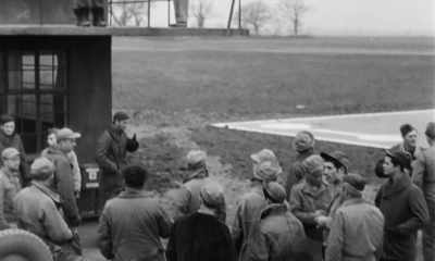 We went down the flight line,
and we kept waiting around. - The Bloody Hundredth