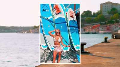 We went out on the
water the same day, - Below Deck Sailing Yacht