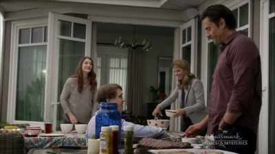 We went to that great spot
up overlooking Taylor lake. - Garage Sale Mystery: The Art of Murder