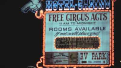 - "We went to the casino
called Circus Circus - Shadow of a Wheel