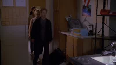 We were supposed to meet in here. - Buffy the Vampire Slayer