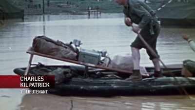 We weren't getting any
shells, any hand grenades, - The Pacific War in Color