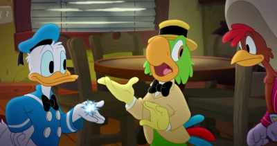 We will do so in shifts,
beginning with Donald, - Legend of the Three Caballeros