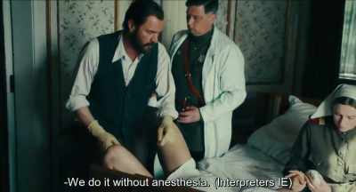 We will do it without anesthesia. - Never Look Away