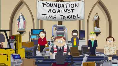 We will go back in time.
And we will kill Kyle. - South Park: Post COVID: The Return of COVID
