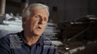 We will never know
exactly what happened, - Titanic: 20 Years Later with James Cameron