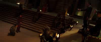 We will not tolerate violence in this Chamber. - Moon Knight