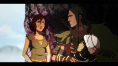 We will return soon.
Watch over her. - ARK: The Animated Series