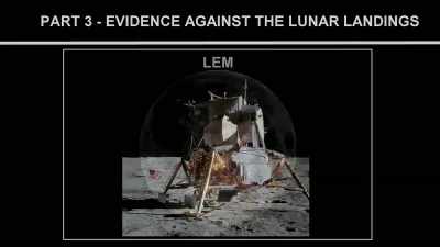 We will start by examining
the Lunar module (LEM), - American Moon