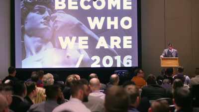 We willed Donald Trump
into office. - White Noise