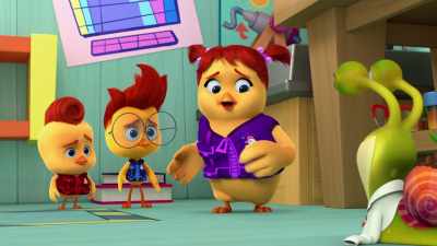 We wish we could help,
but we're in the middle - The Chicken Squad