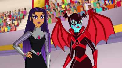 We won't allow a school that lets mere mortals - DC Super Hero Girls: Intergalactic Games
