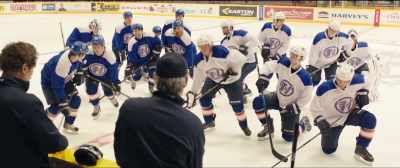 - We won't. Let's go!
- (PLAYERS SPEAK INDISTINCTLY) - Goon: Last of the Enforcers