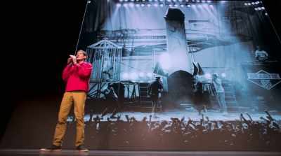 We were wopping it up.
We were pretty excited. - Beastie Boys Story