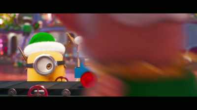♪ We work all night, - Illumination Presents: Minions Holiday Special