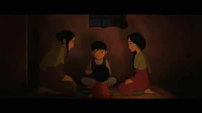 - We work together.
- We've written to my cousin - The Breadwinner