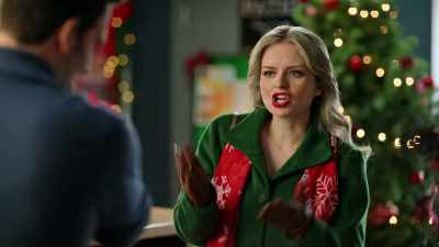 We would just have to film
some challenges together - Snowy with a Chance of Christmas