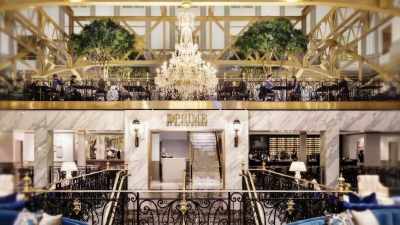 We would meet at
BLT Steakhouse Restaurant - From Russia with Lev