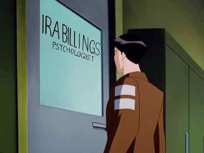 We wouldn't even look
into this mysterious man story - Batman Beyond